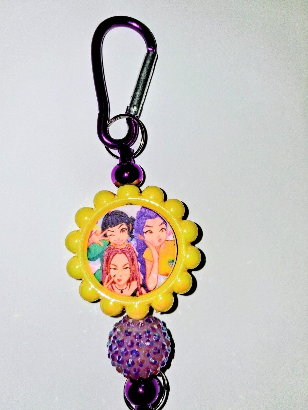 💜 K-POP HUNTRIX - BAG CLIP / KEYCHAIN